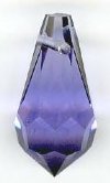 1 9x18mm Preciosa Tanzanite Round Cut Drop